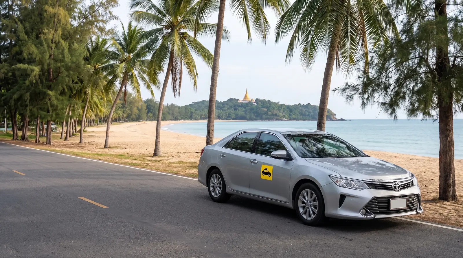Private taxi transfer from Hua Hin to Ban Krut beach