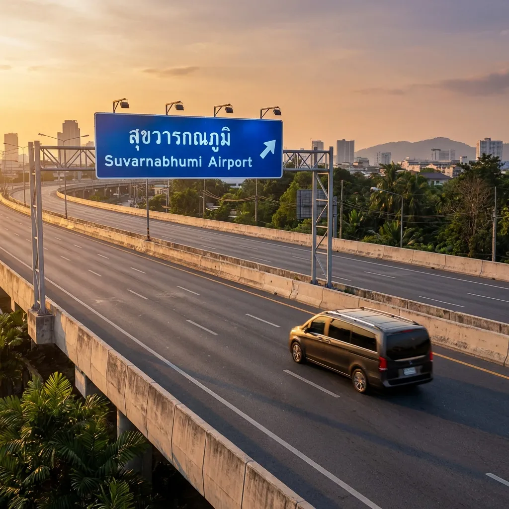 หัวหินไปสนามบินใช้เวลากี่ชั่วโมง?